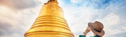 Wat Saket And Phu Khao Thong (The Golden Mount)