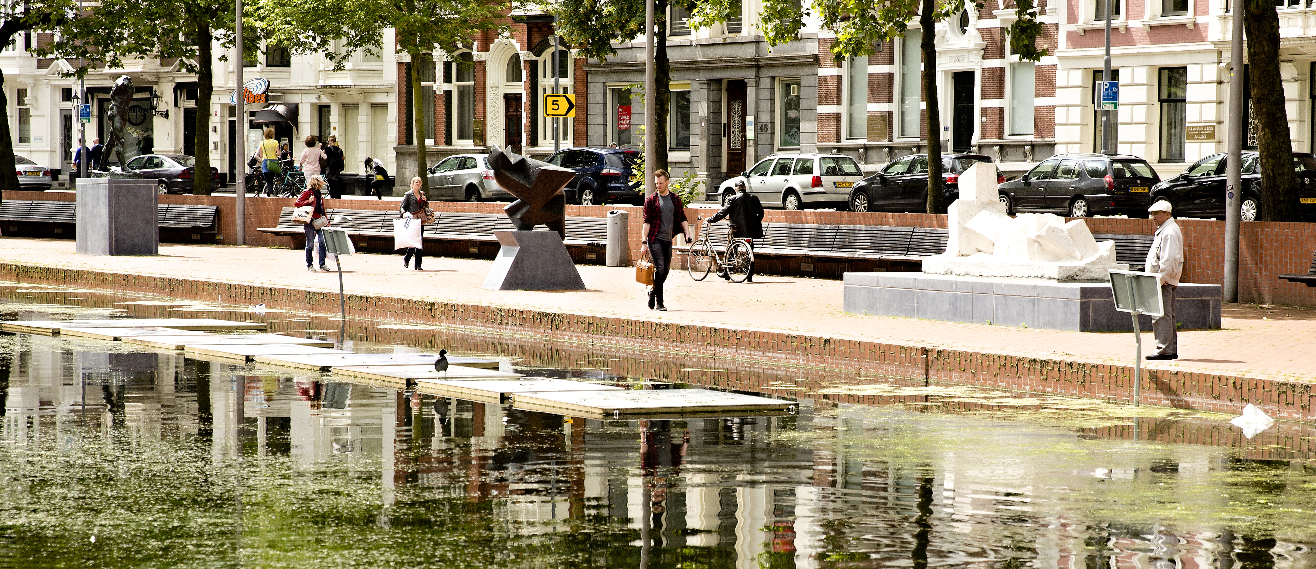 Public art at the Westersingel