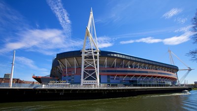 Principality Stadium from the river - M Mohammed/Shutterstock.com