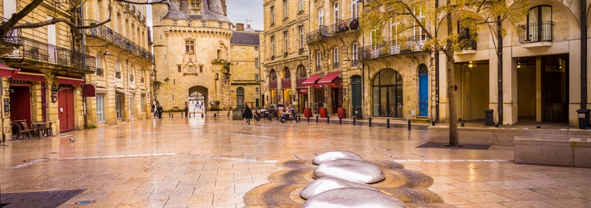 The Porte Cailhau or Porte du Palais is a former town gate of the city of Bordeaux, France. It is one of the main touristic attractions of the city.