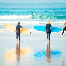 Surfing in Ballina