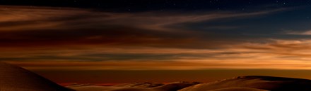 The Desert by Night