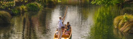 Punting on the Avon River