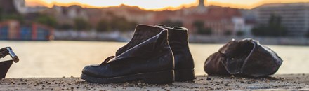 Shoes on the Danube Bank