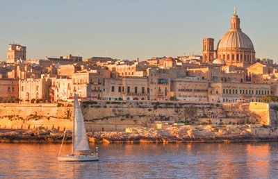 Valletta, the Capital City of Malta in early morning. - Rob Wilson/Shutterstock.com