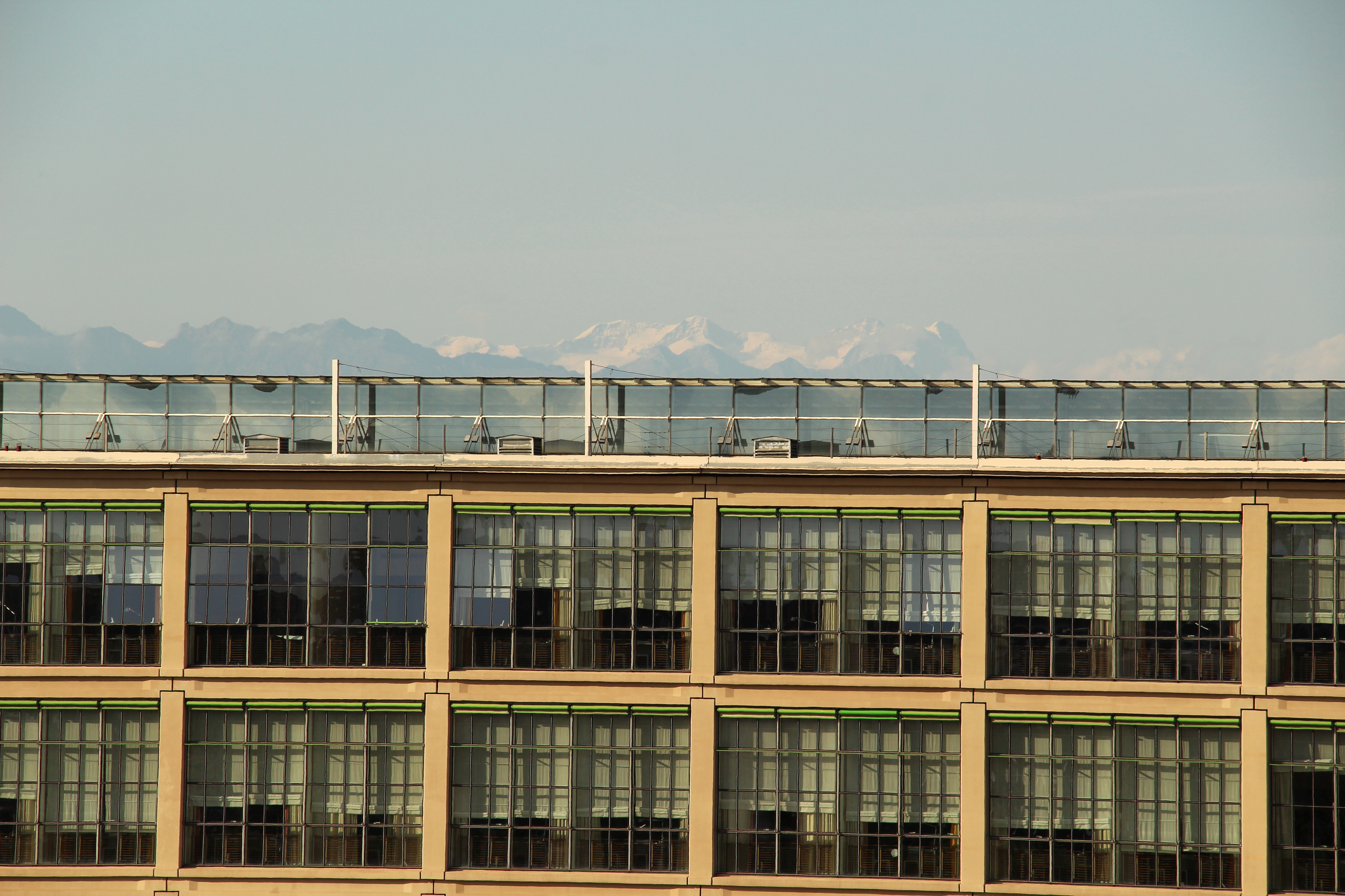 old Torino Lingotto car factory in Turin