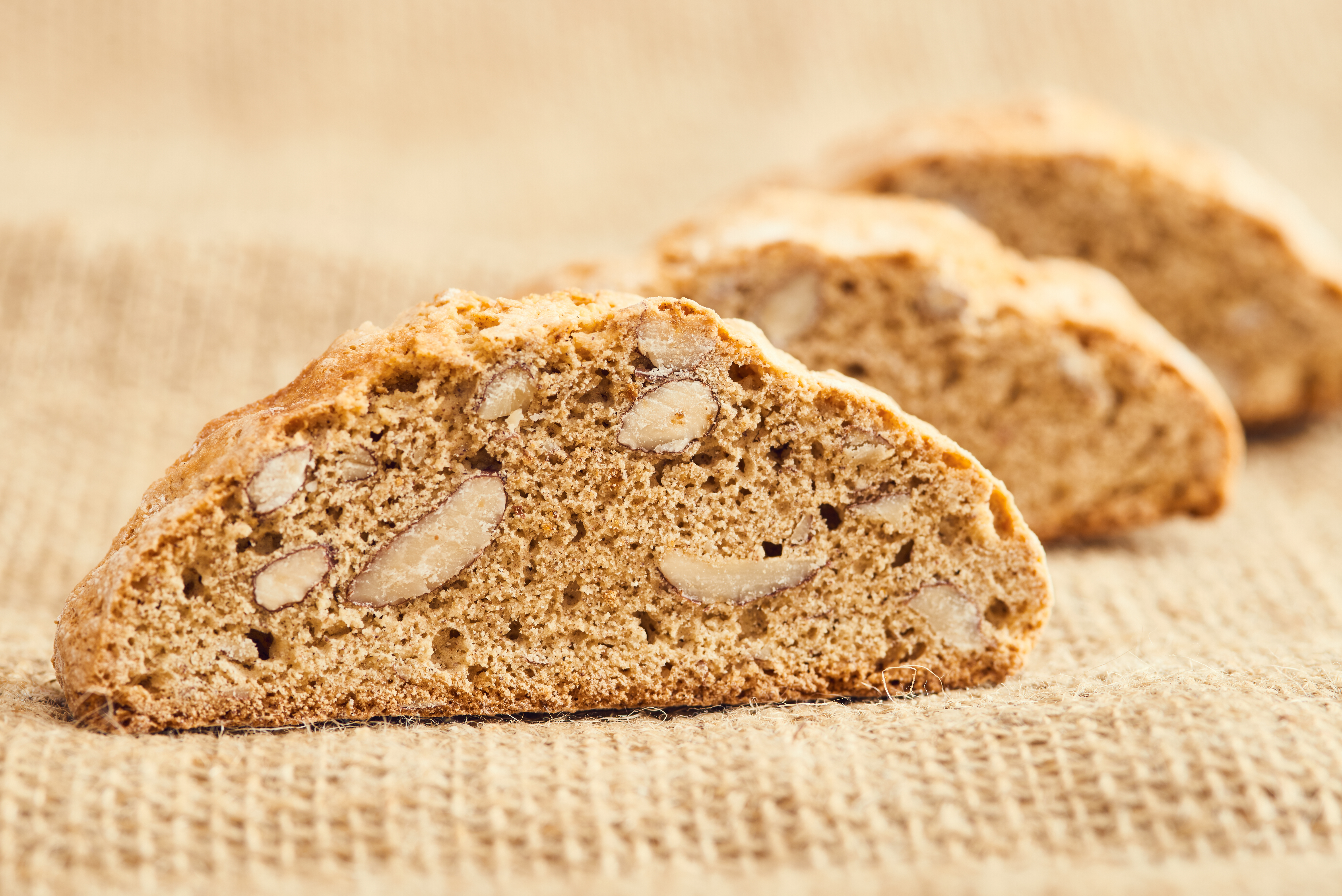 Cantucci. Typical Italian cookies