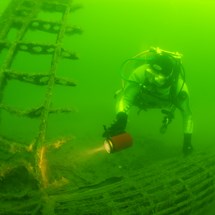 Wreck diving in Karlskrona archipelago!