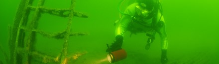 Wreck diving in Karlskrona archipelago!