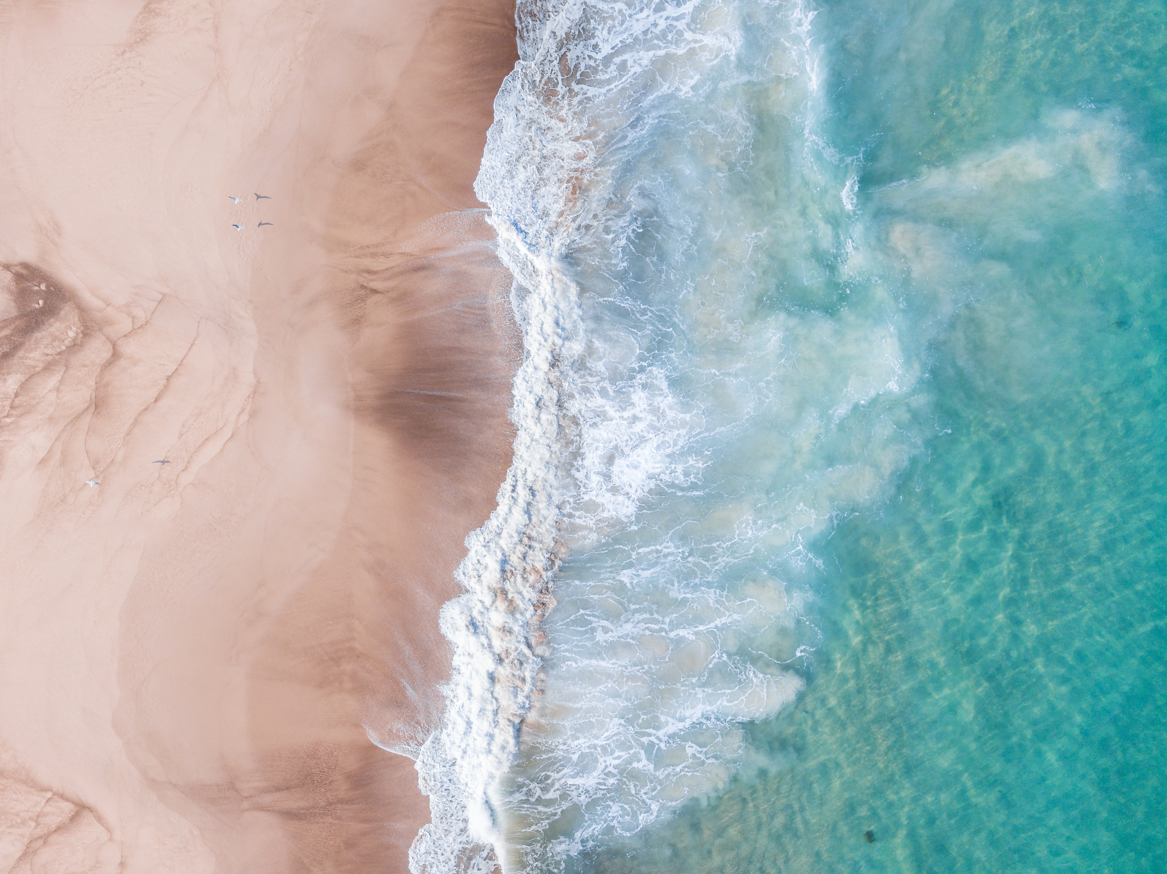 Aerial view of Beach