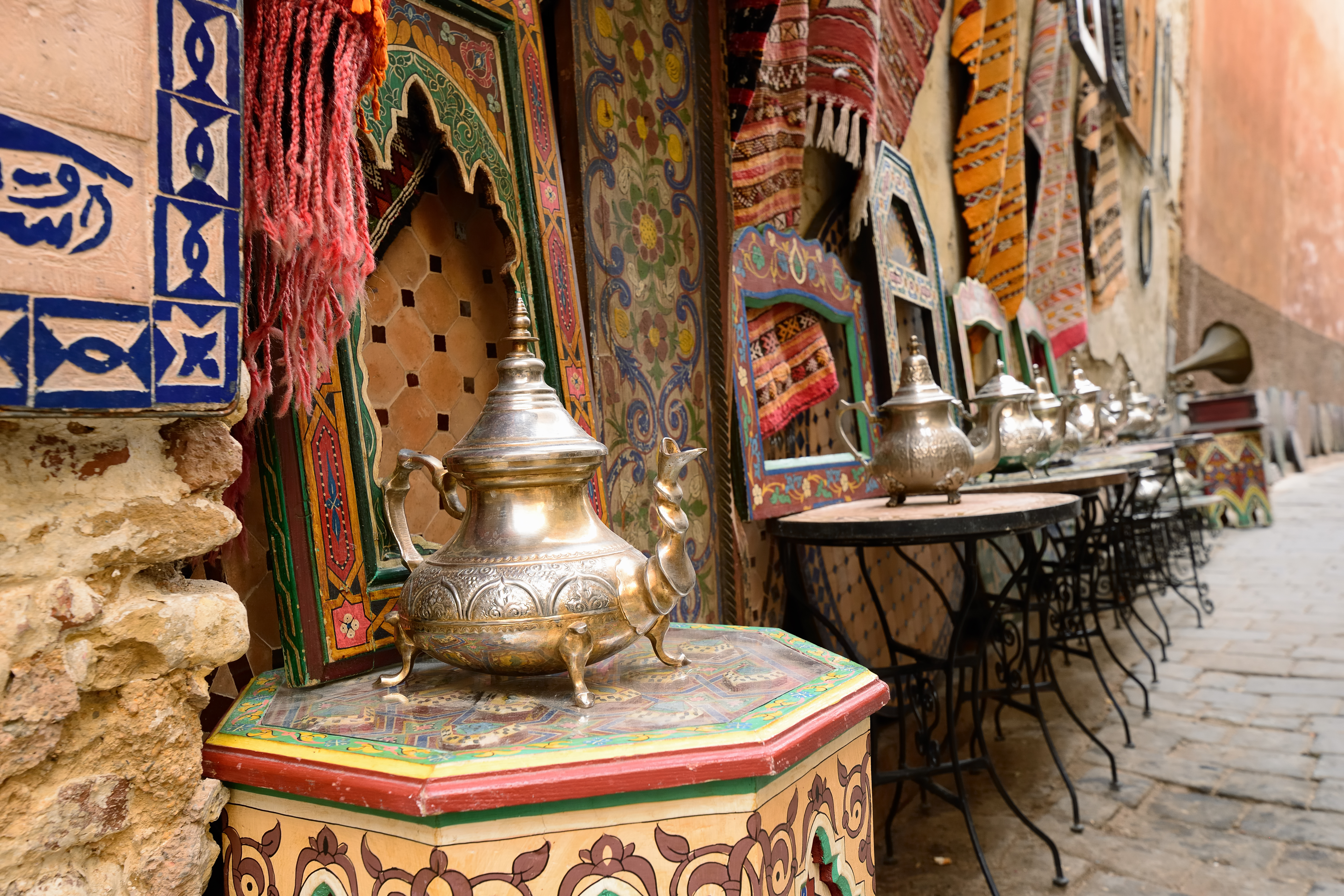 Decorative elements on the souk