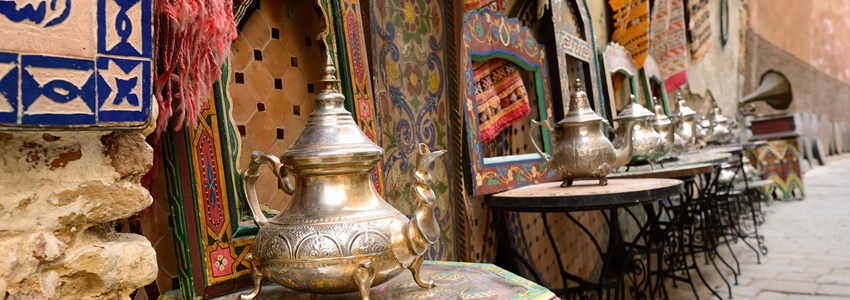 Decorative elements on the souk