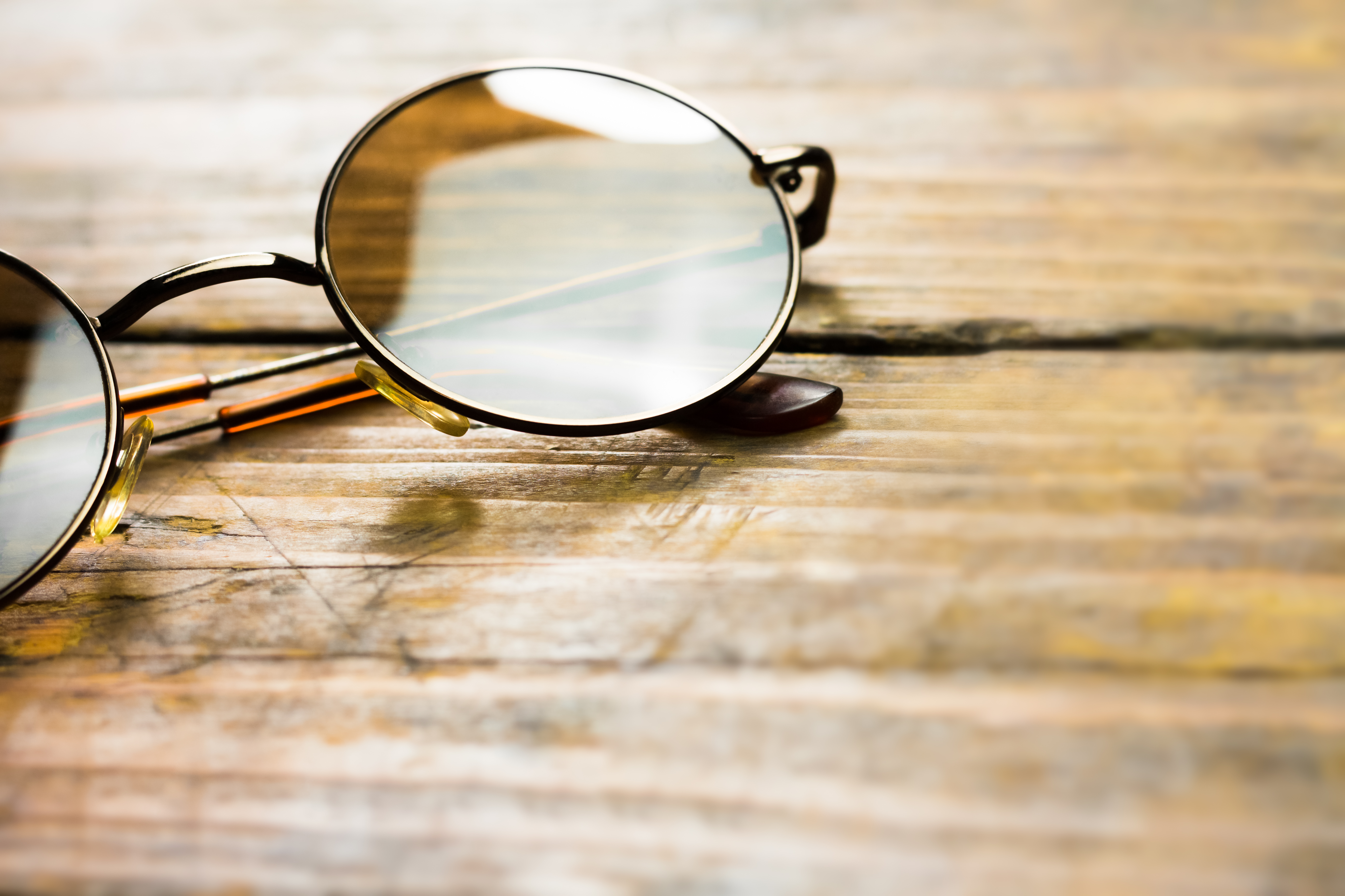 round glasses like the ones John Lennon used to wear