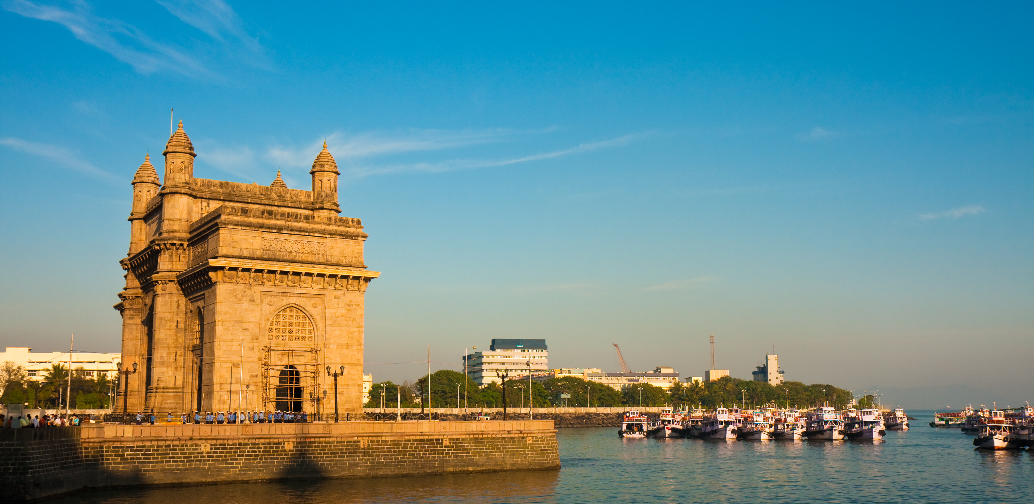 Gateway to India in Warm afternoon light, Mumbai.