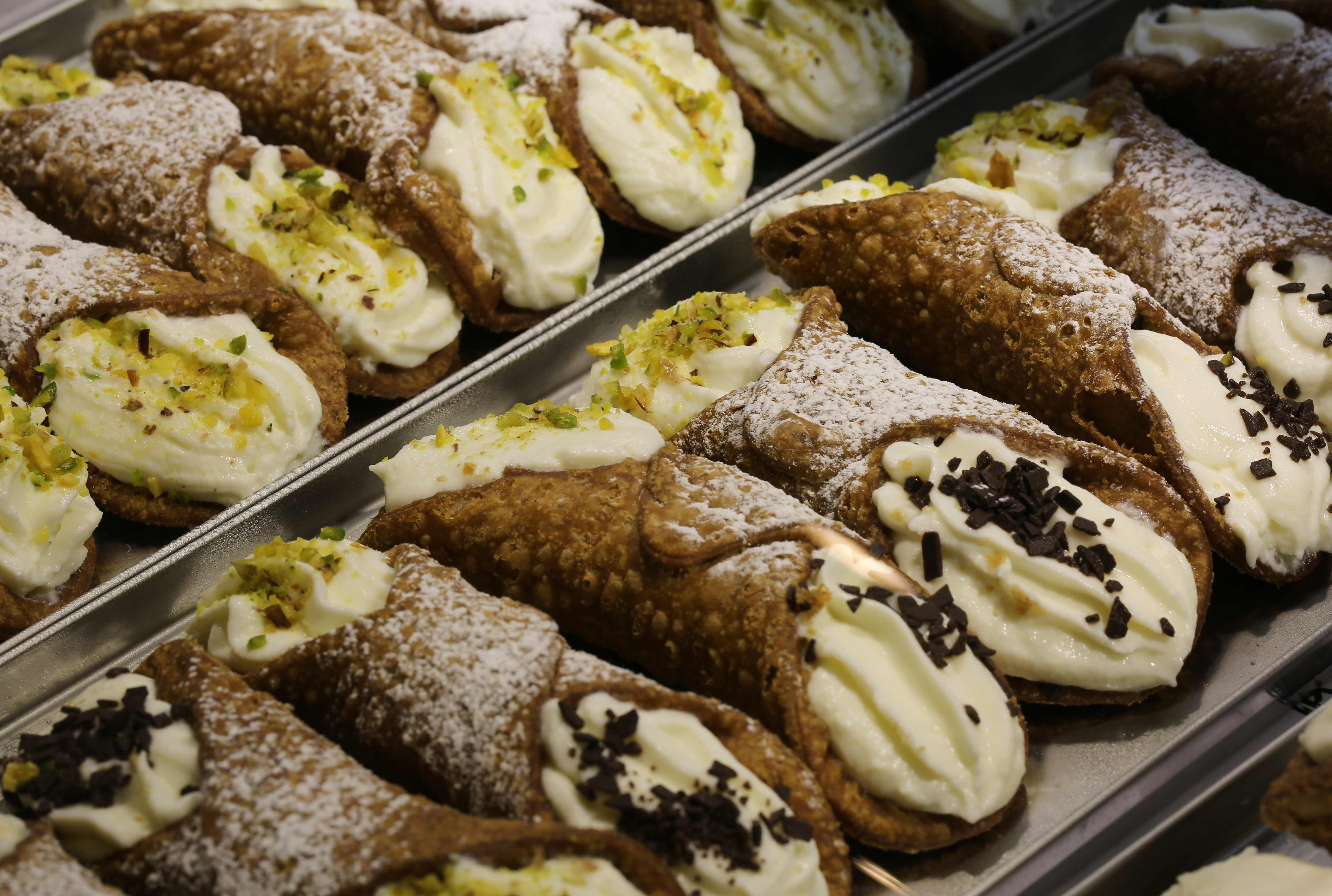 Sicilian cannoli