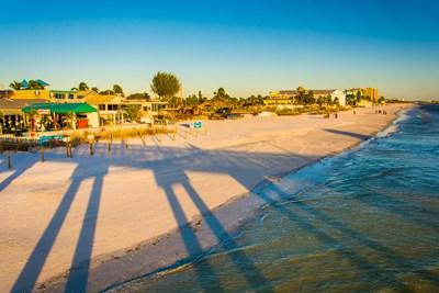 view of Fort Myers from the fishing pier - Jon Bilous / Shutterstock.com