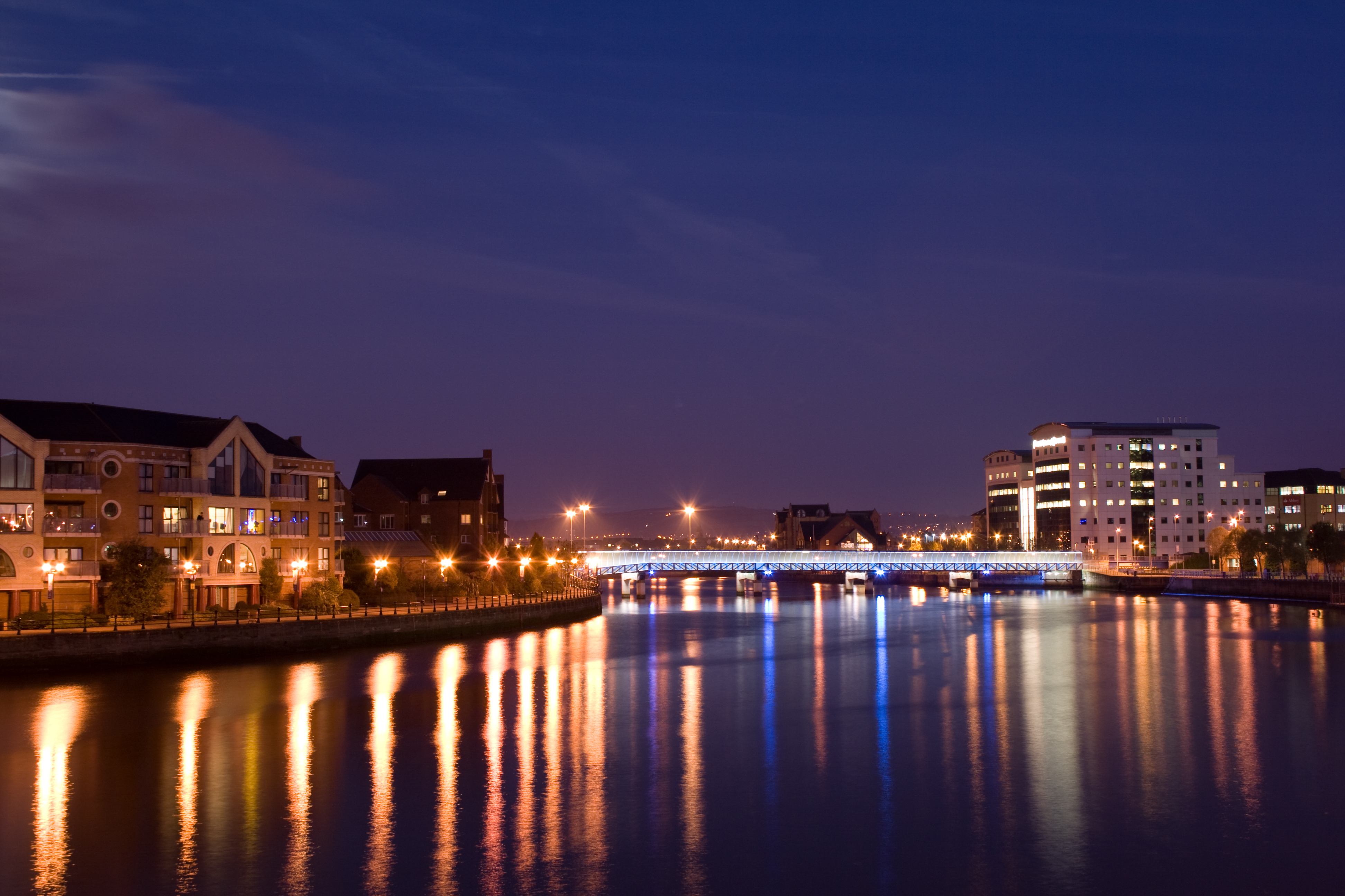 Belfast from the River Lagan