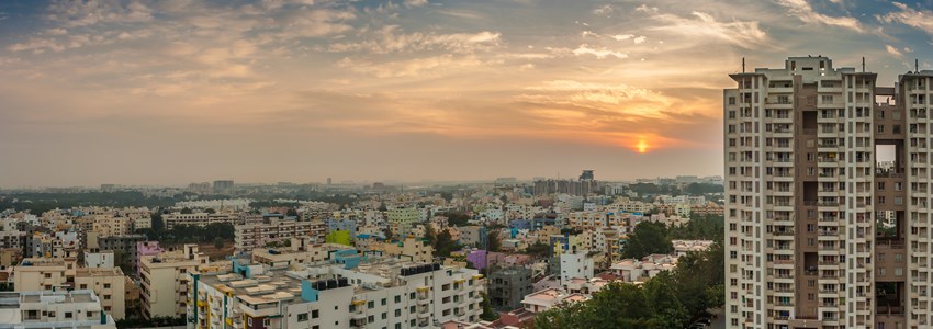 Bangalore skyline