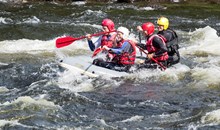 Rafting on the Vindel River
