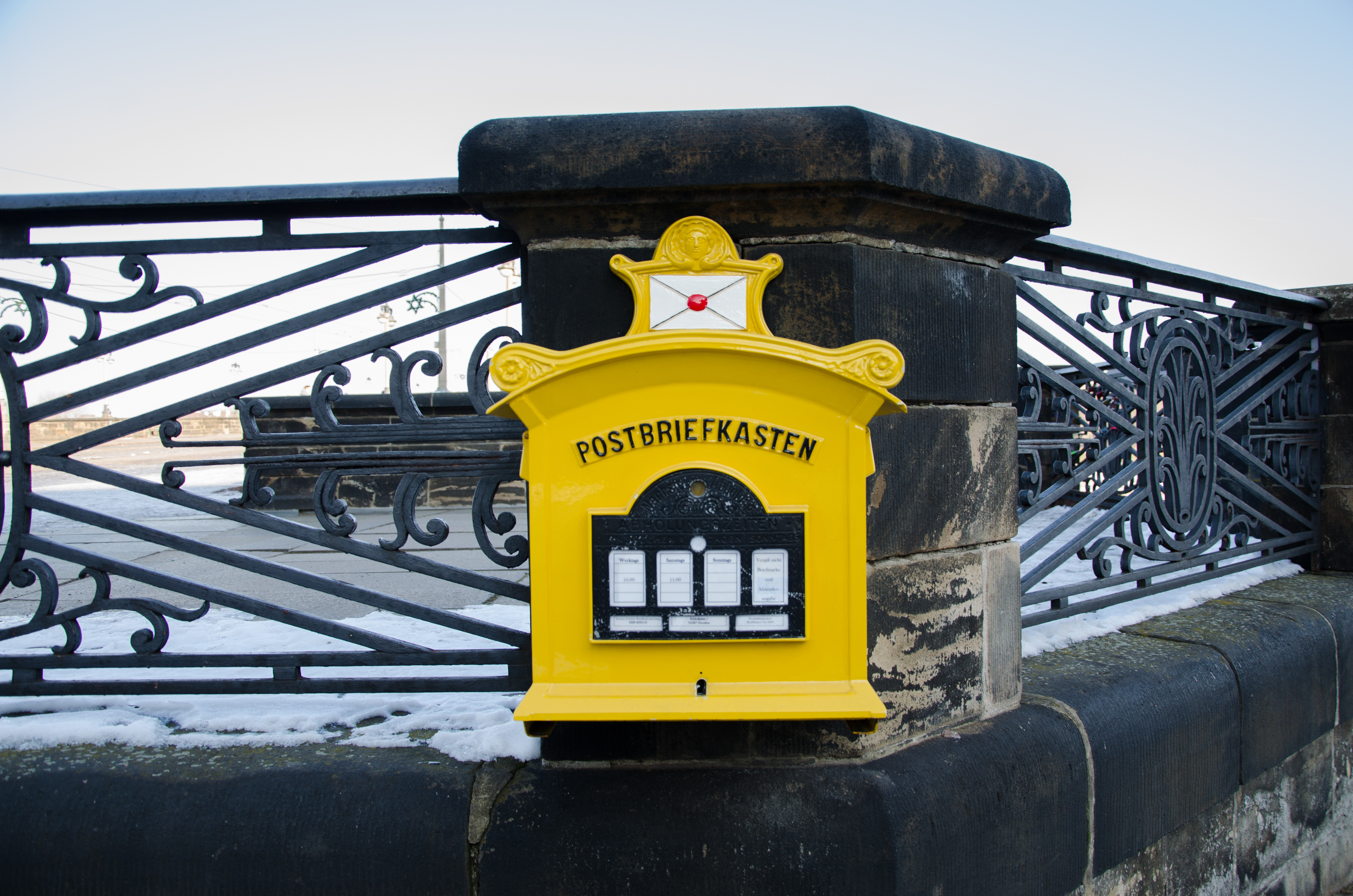 old German mailbox