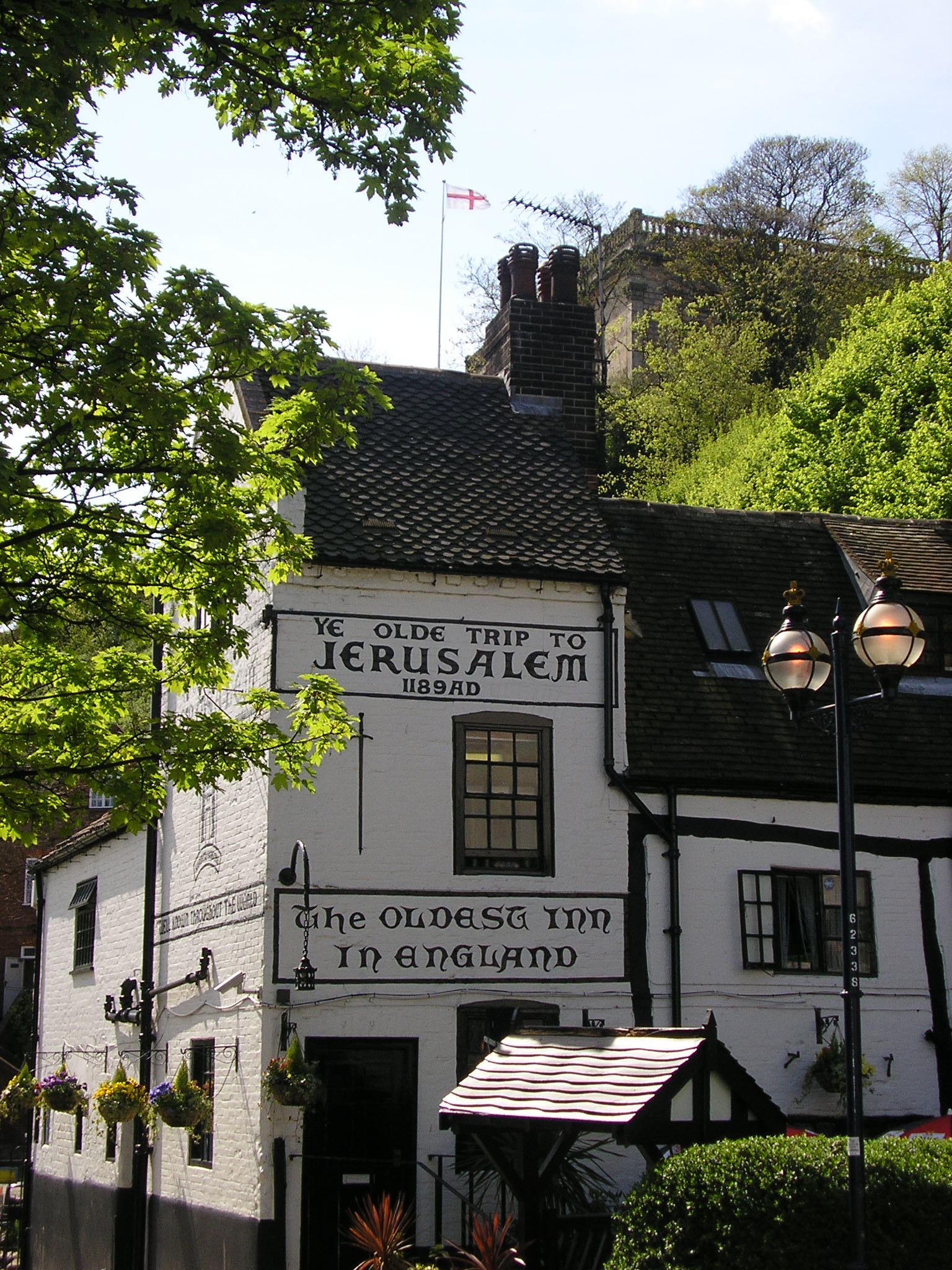 Nottingham, England Ye Olde Trip To Jerusalem - The oldest inn in England (1189)