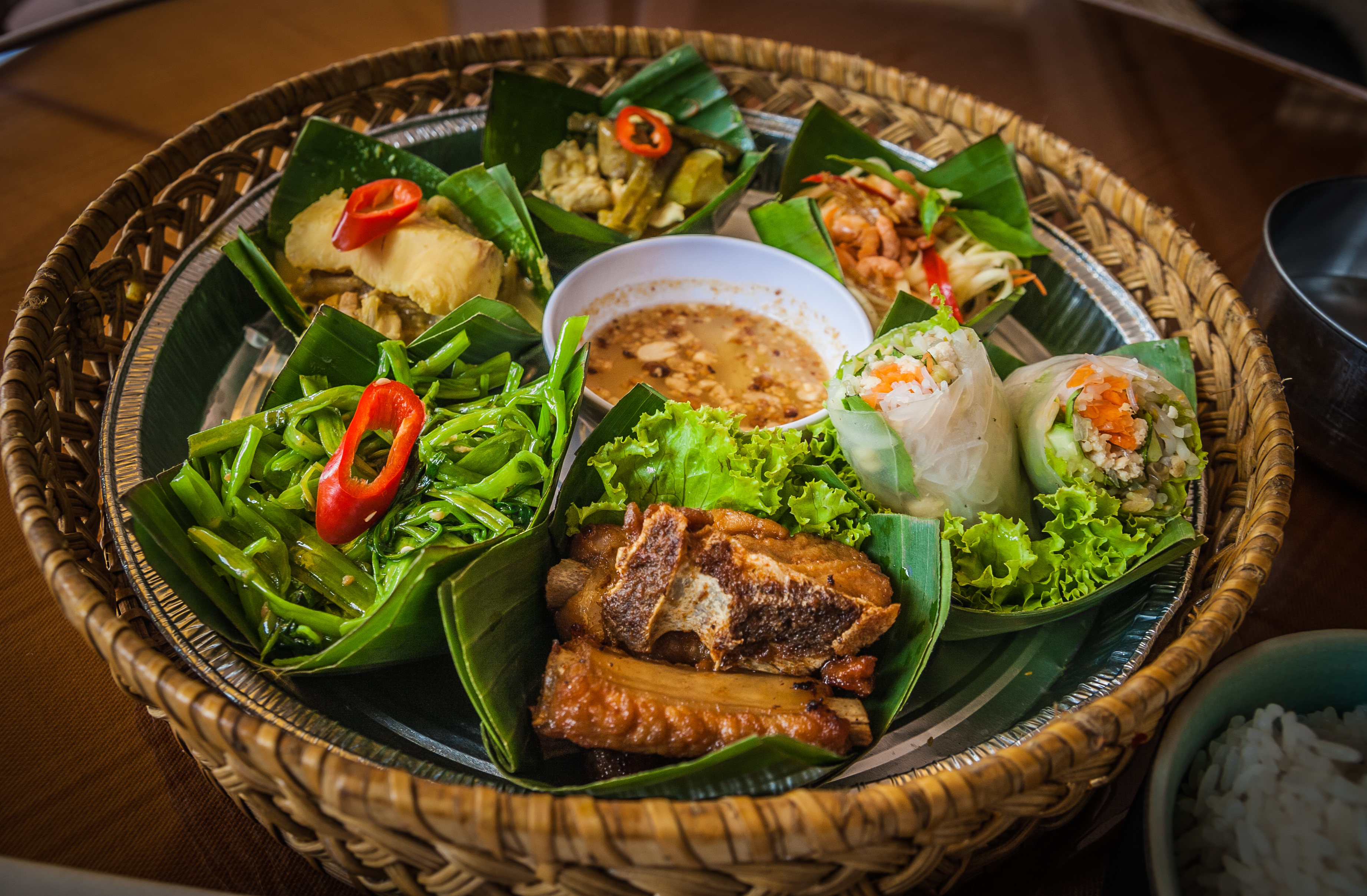 typical Cambodian food