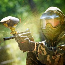 Camouflage Paintball