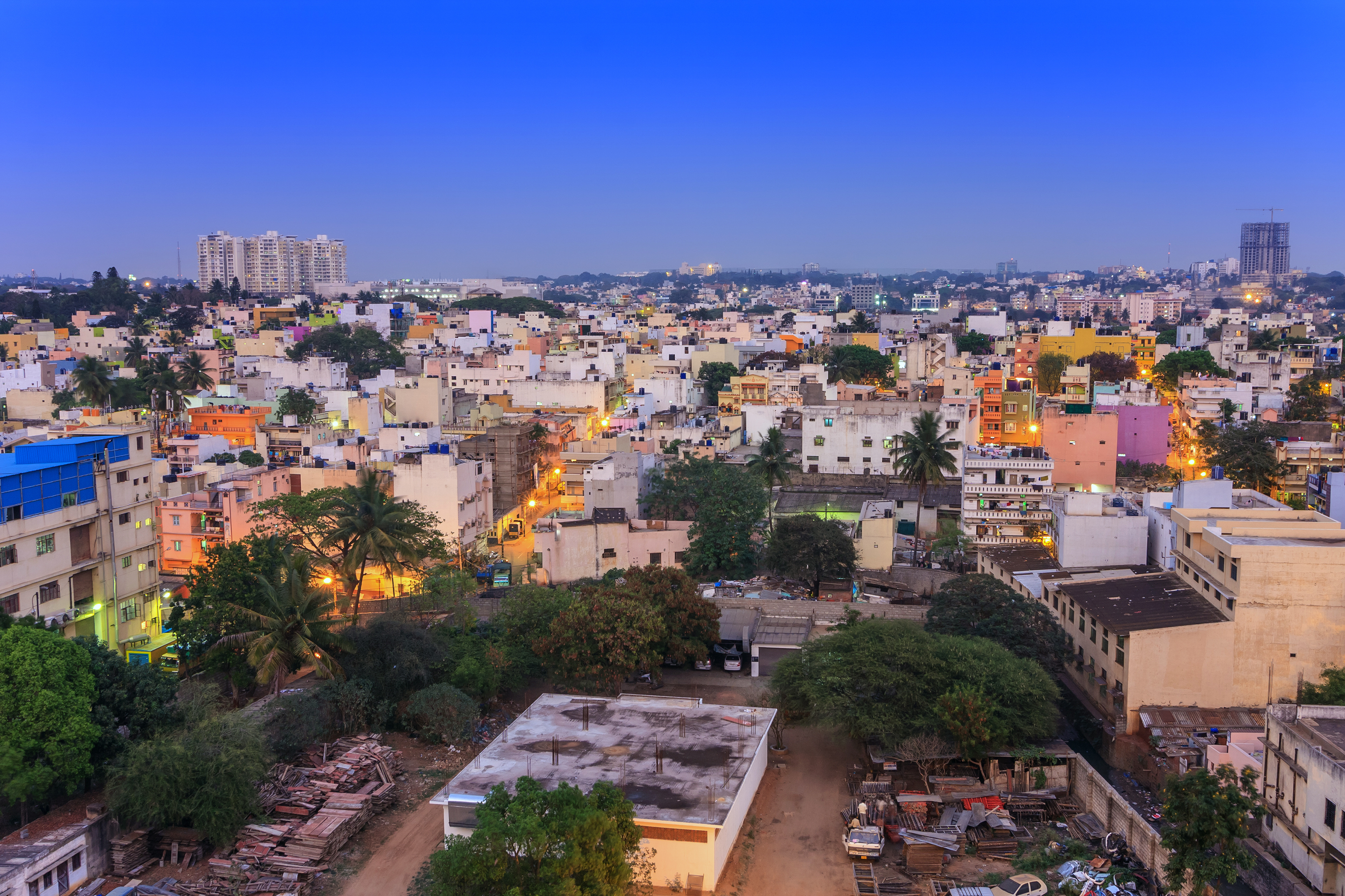 Bangalore skyline