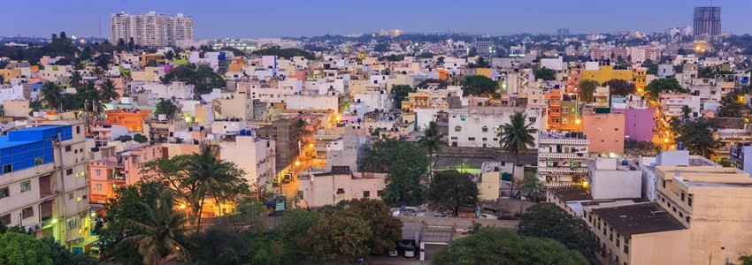 Bangalore skyline