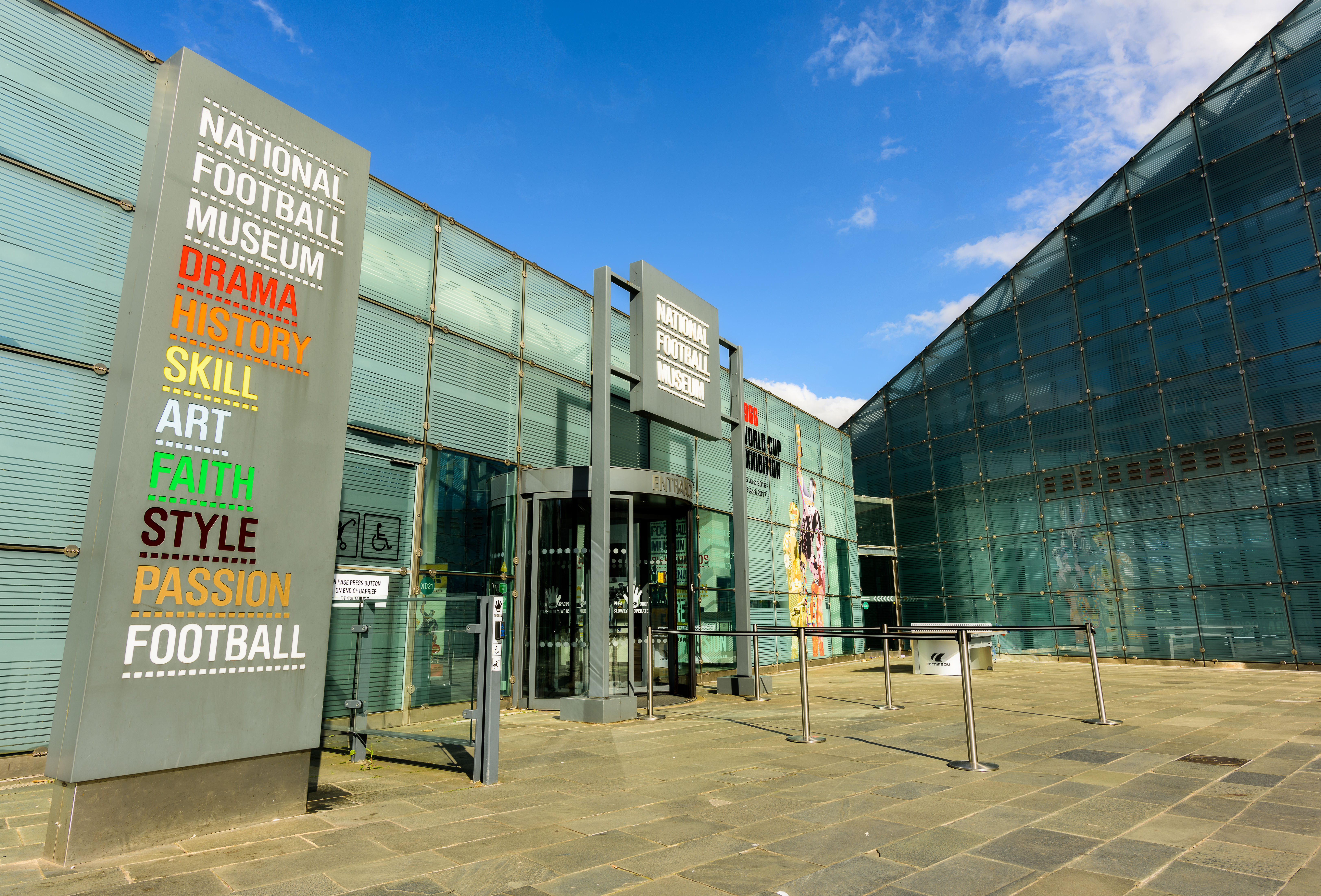 National Football Museum entrance