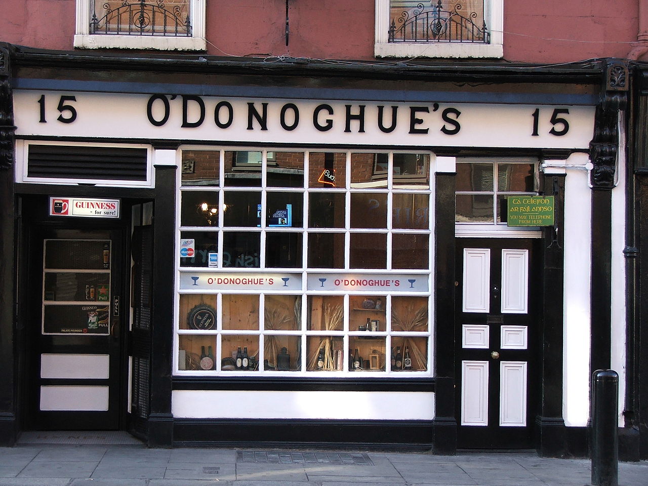 ODonoghue pub Dublin Ireland