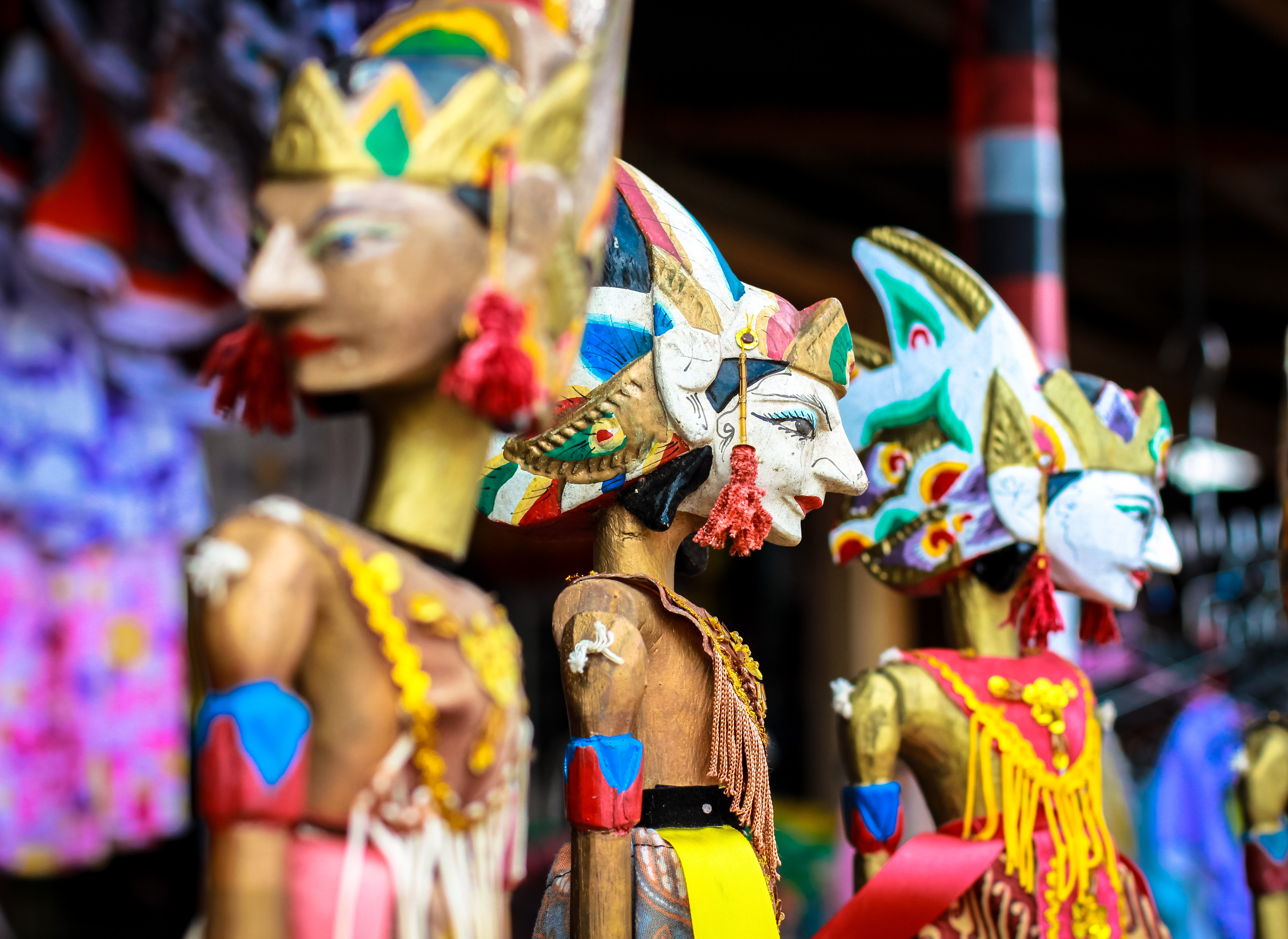 Traditional Indonesia Dolls