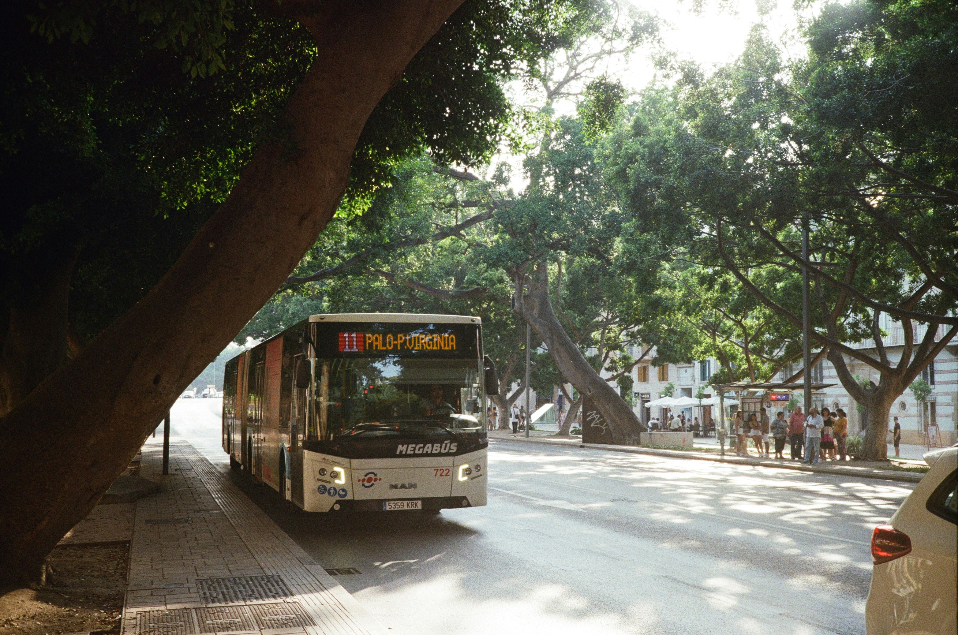 public bus, Malaga, Spain