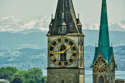 Church in Zurich - SilvanBachmann/Shutterstock.com