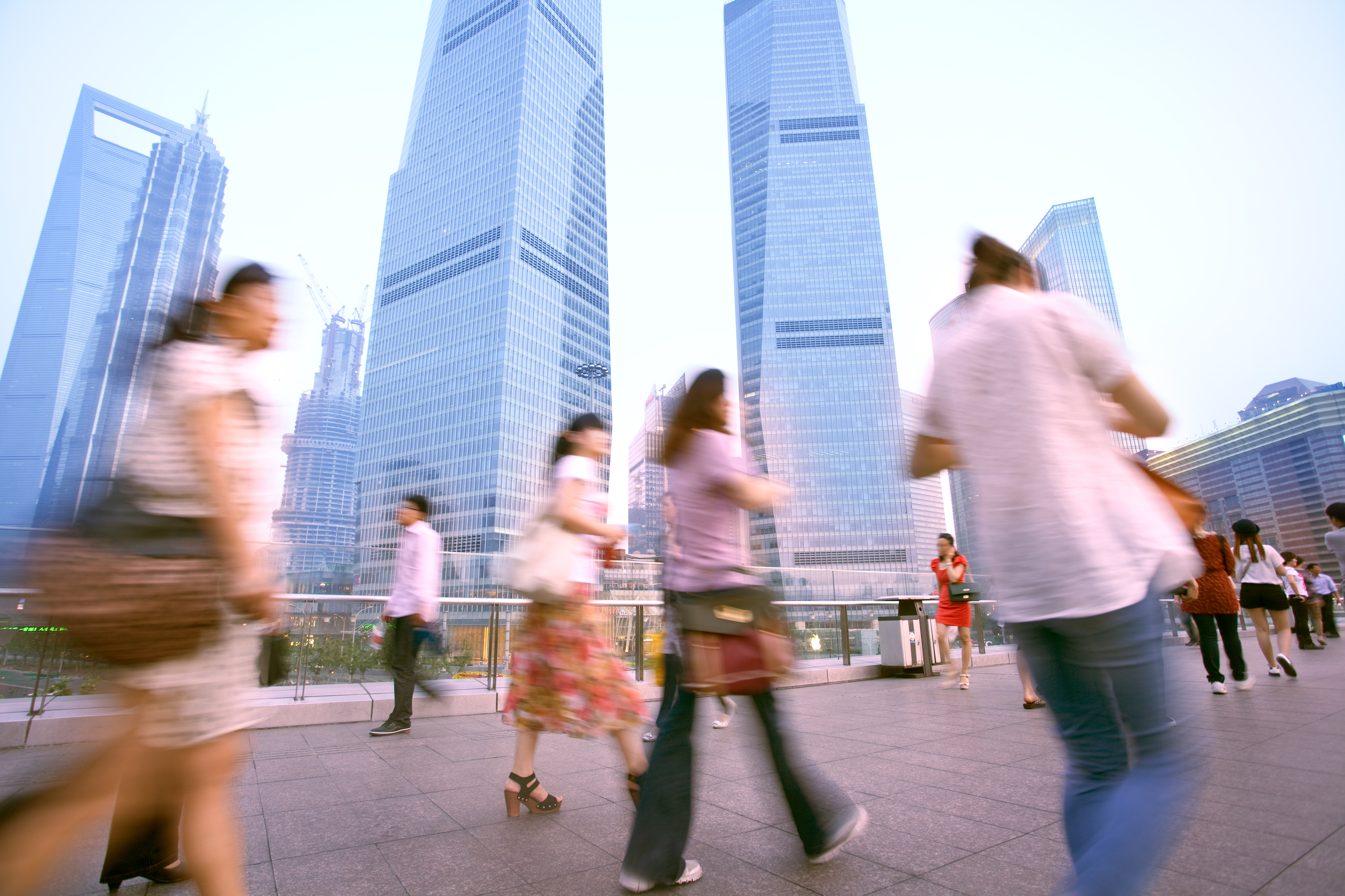 People in Shanghai