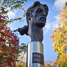 Frank Zappa Statue