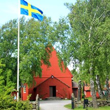 St Olof's Chapel in Tylösand