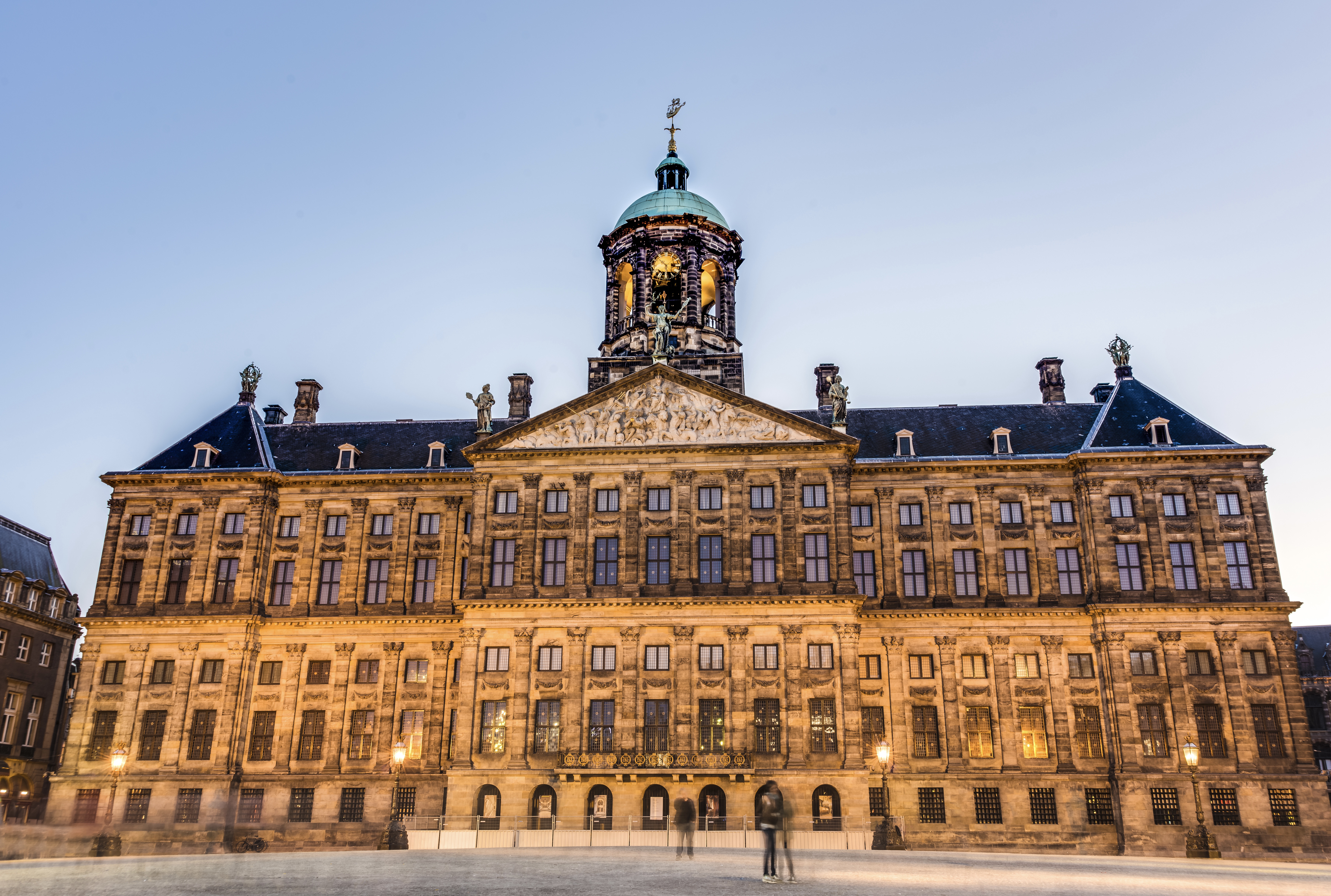 Royal Palace (Koninklijk Paleis Amsterdam or Paleis op de Dam) in Amsterdam