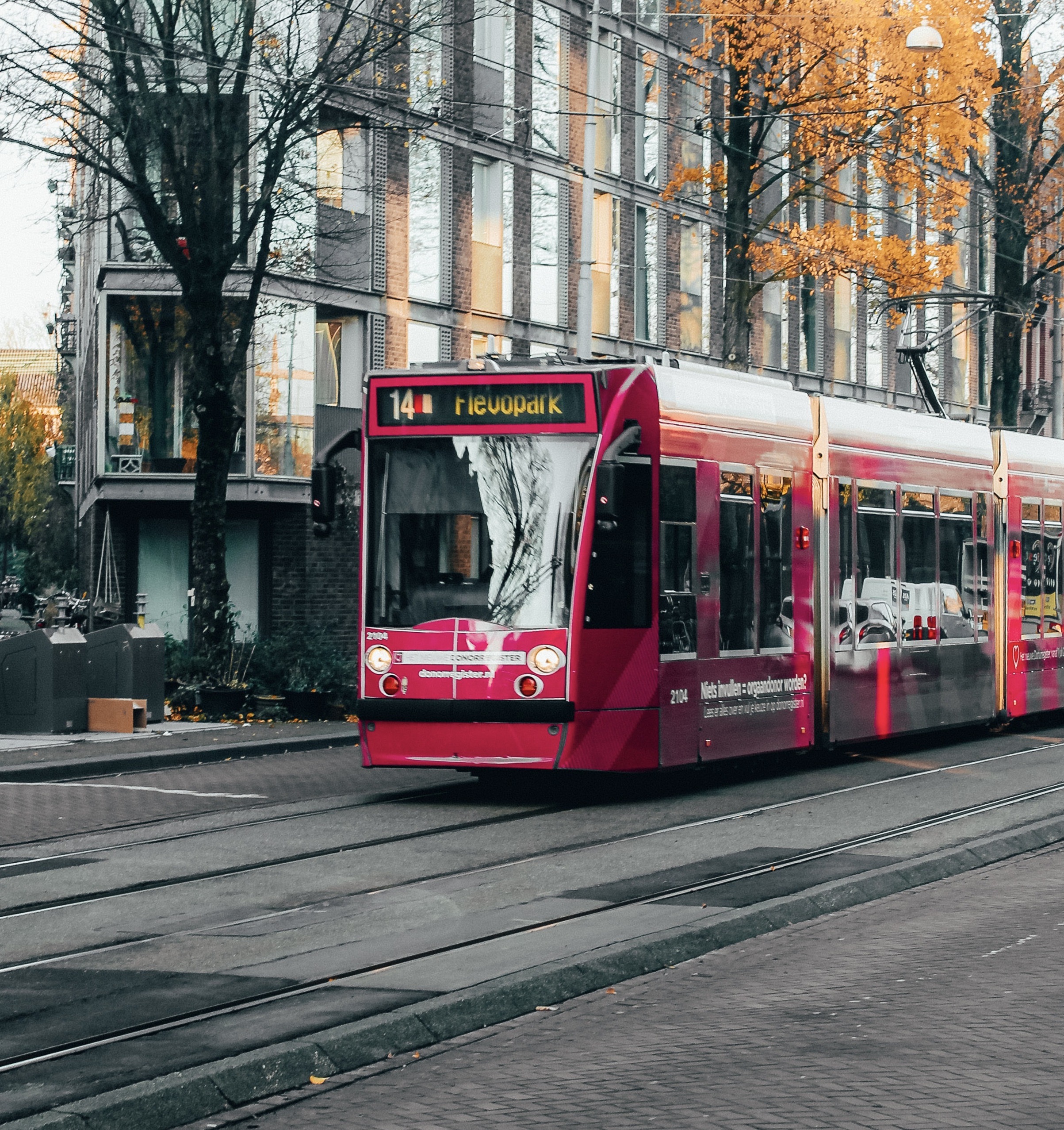 tram in the Netherlands