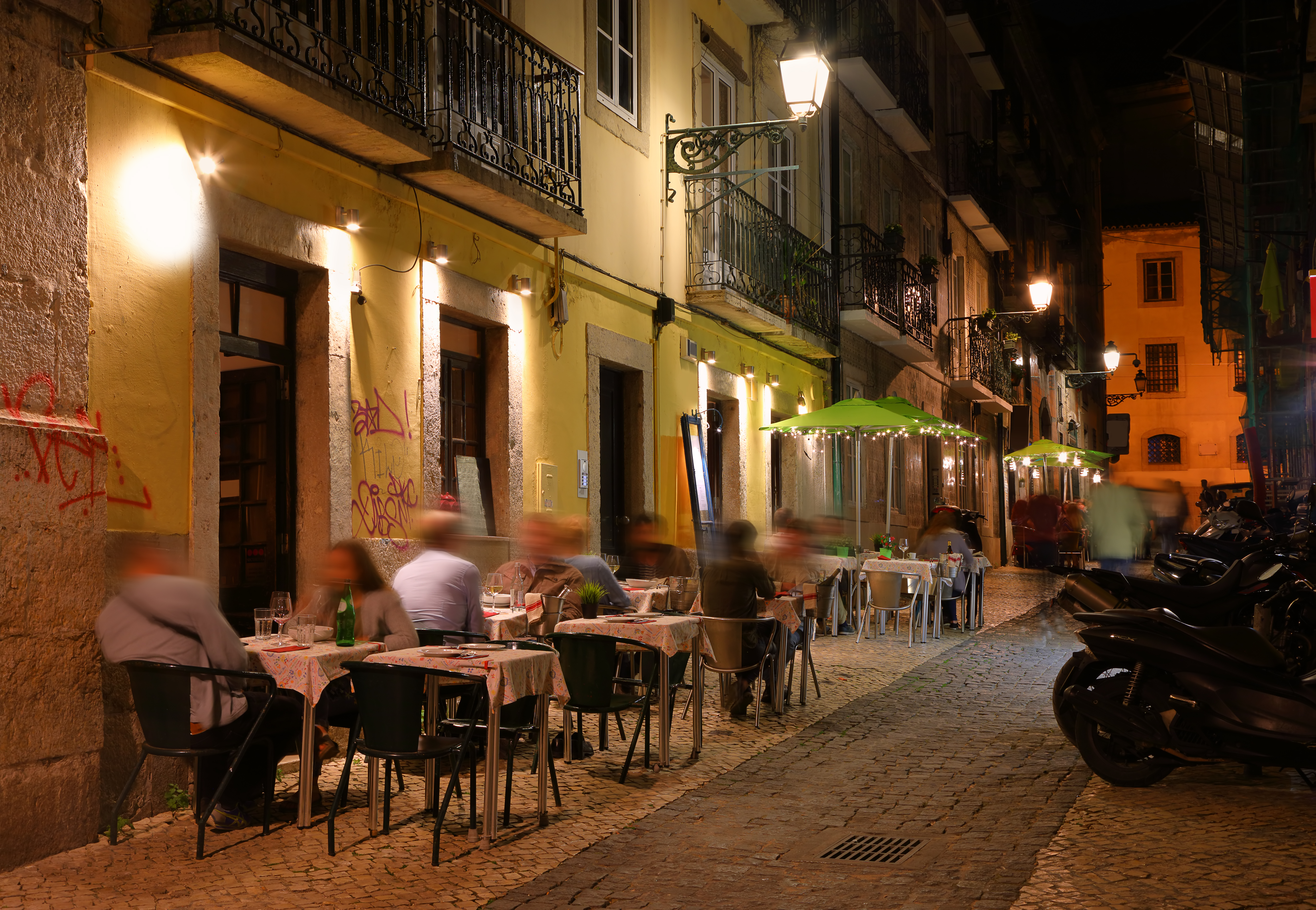 Lisbon at night