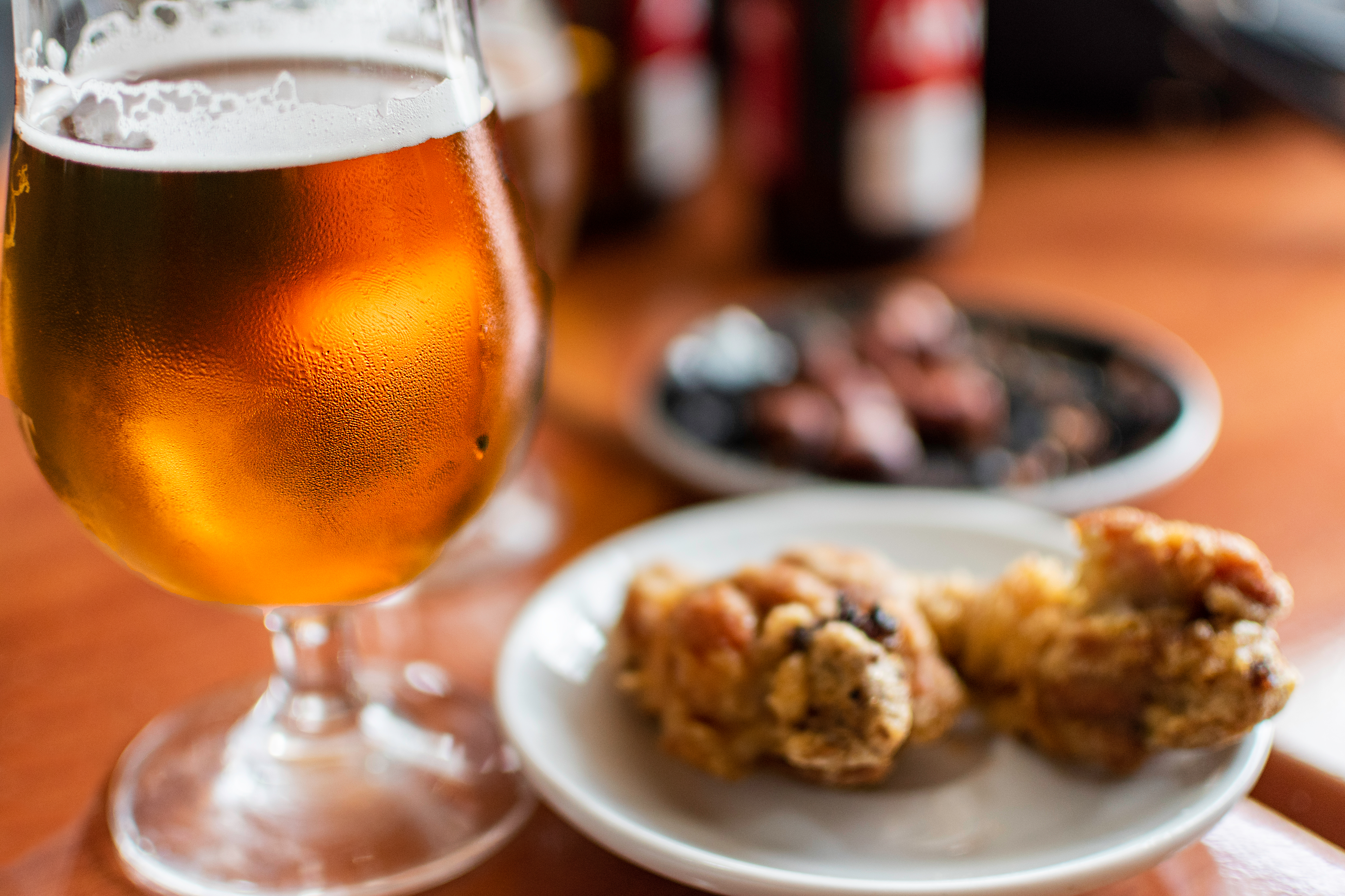 Beer and tapas