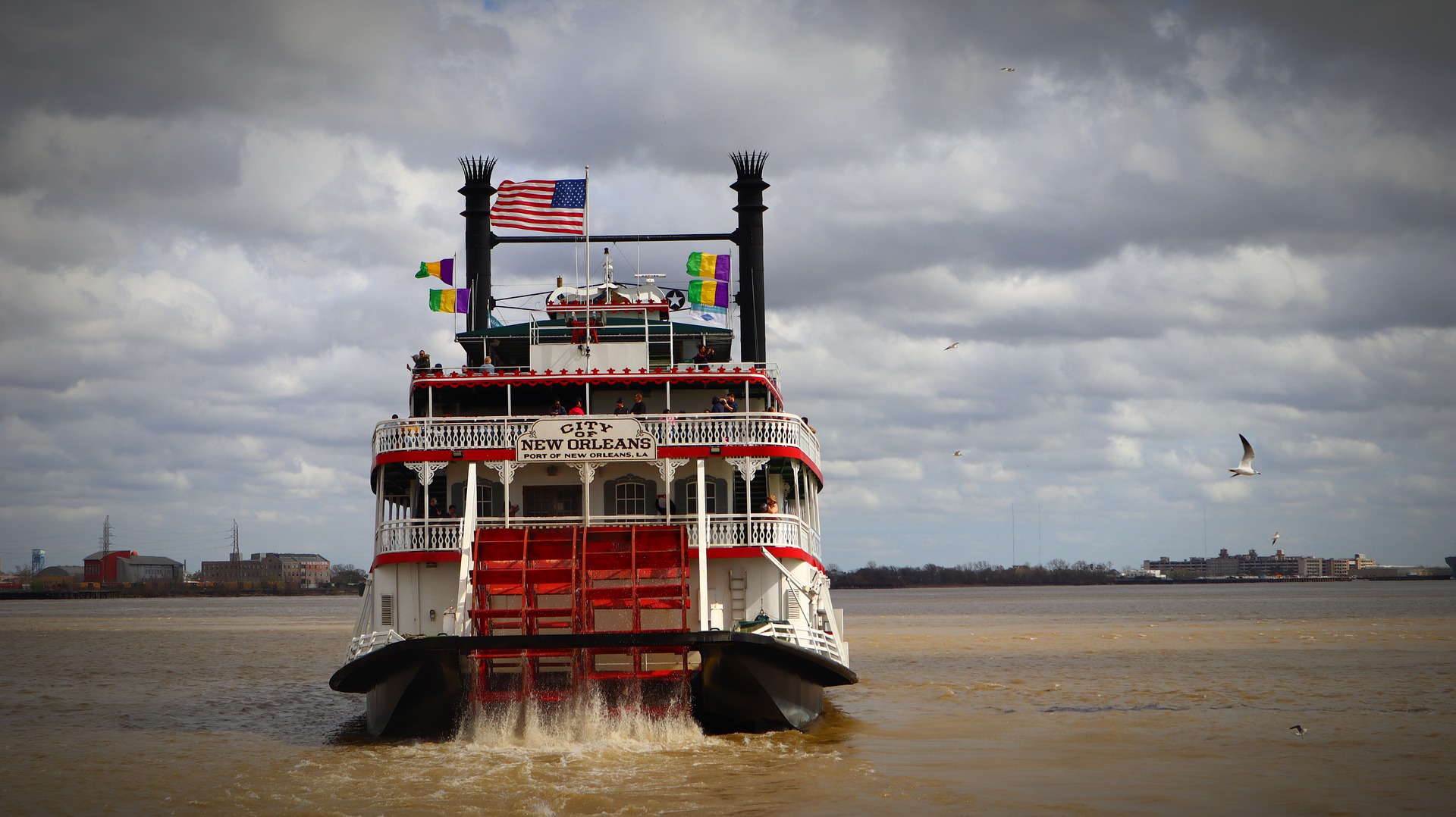 boat river, new orleans, Louisiana