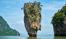 Phang Nga Bay Sea Cave Canoeing & James Bond Island