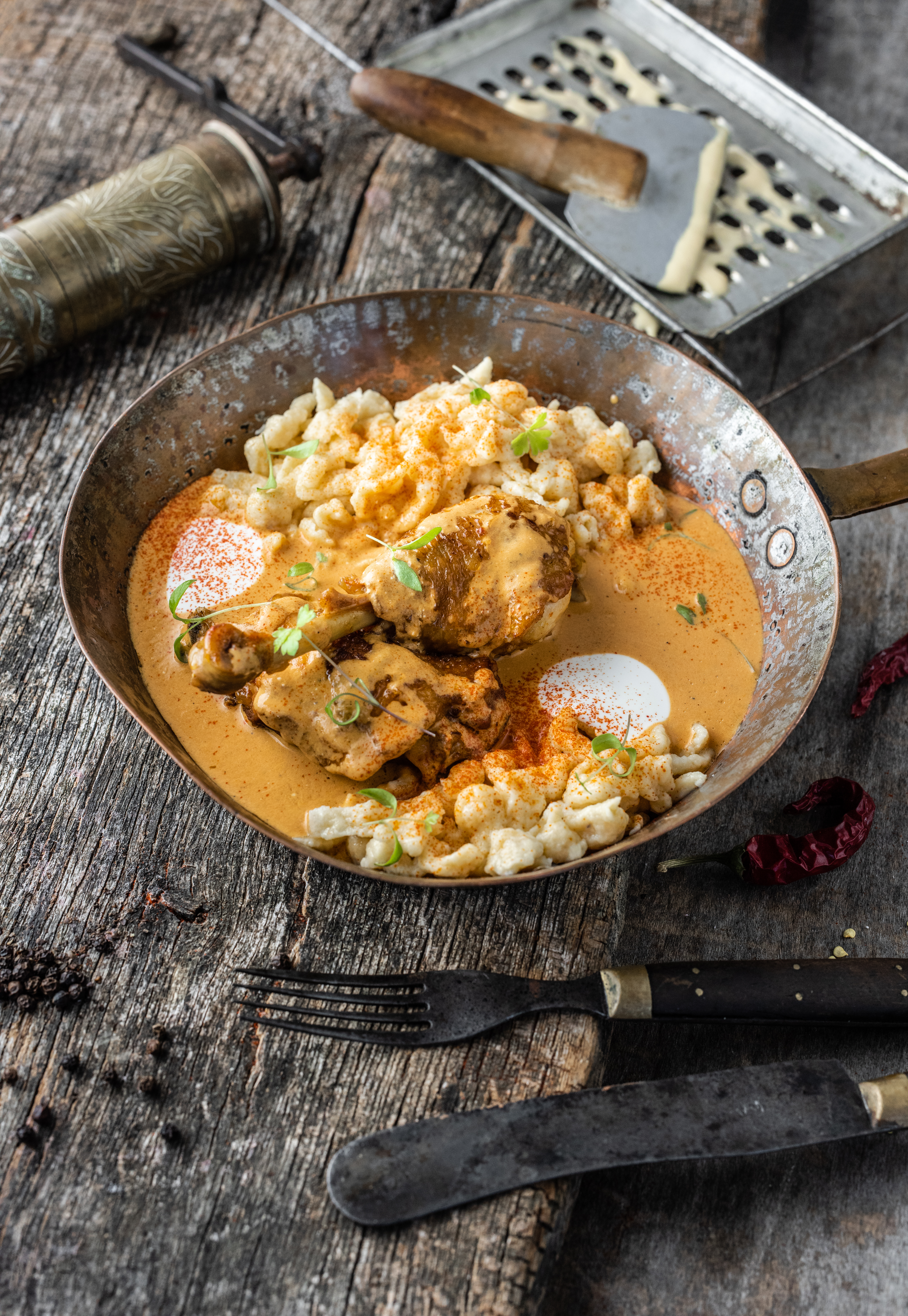 Chicken Paprikash