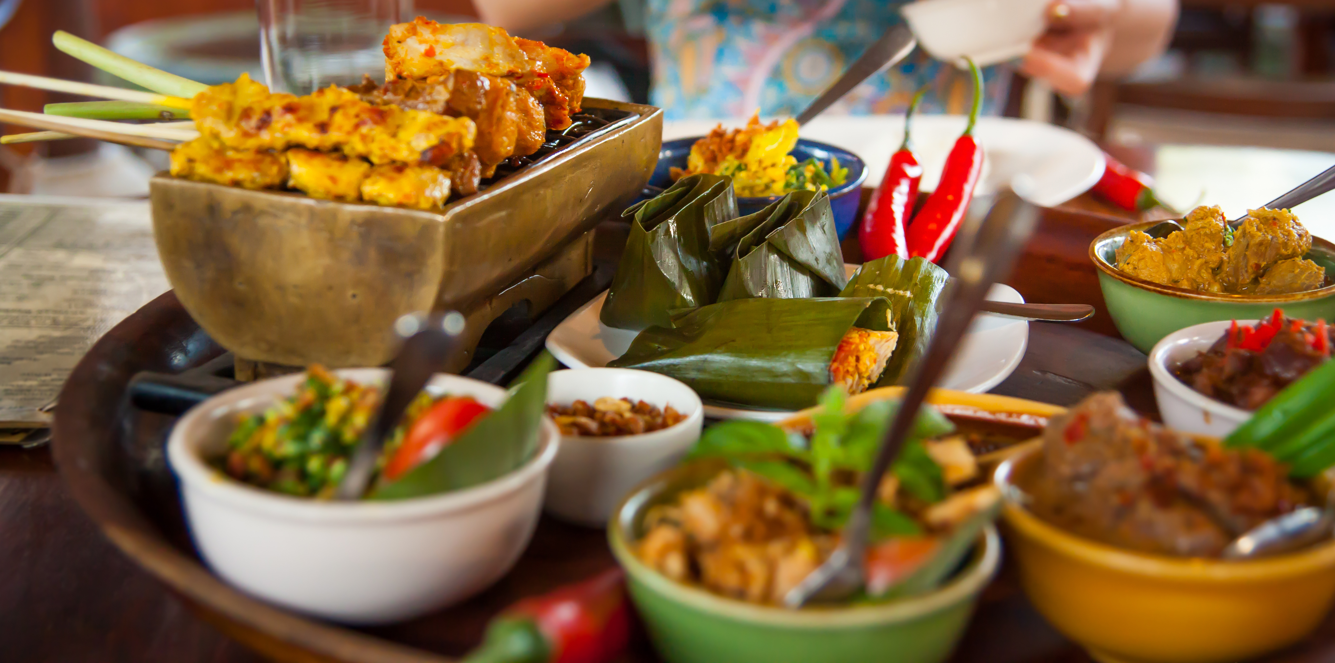 Delicious meal of Bali