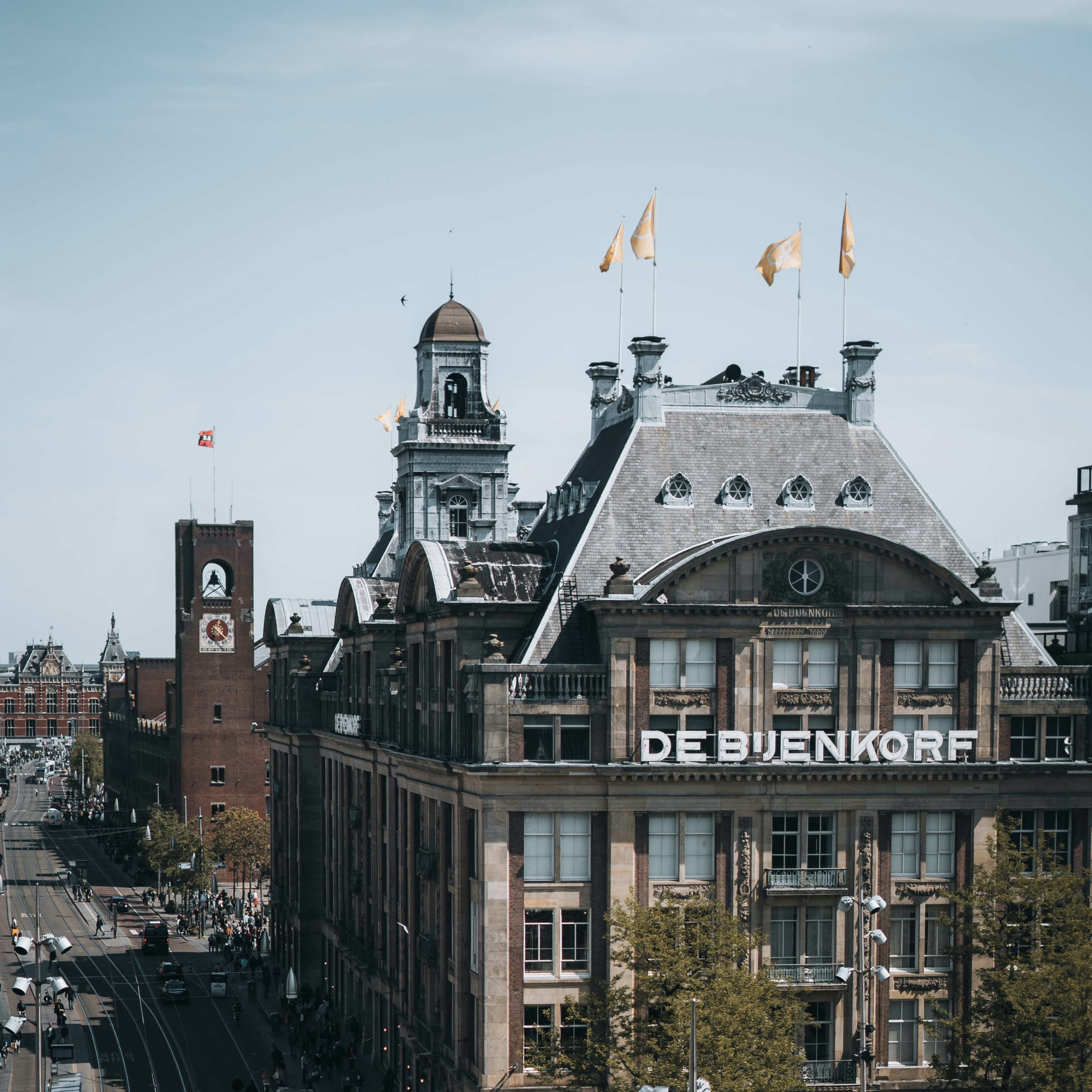 De Bijenkorf in Amsterdam