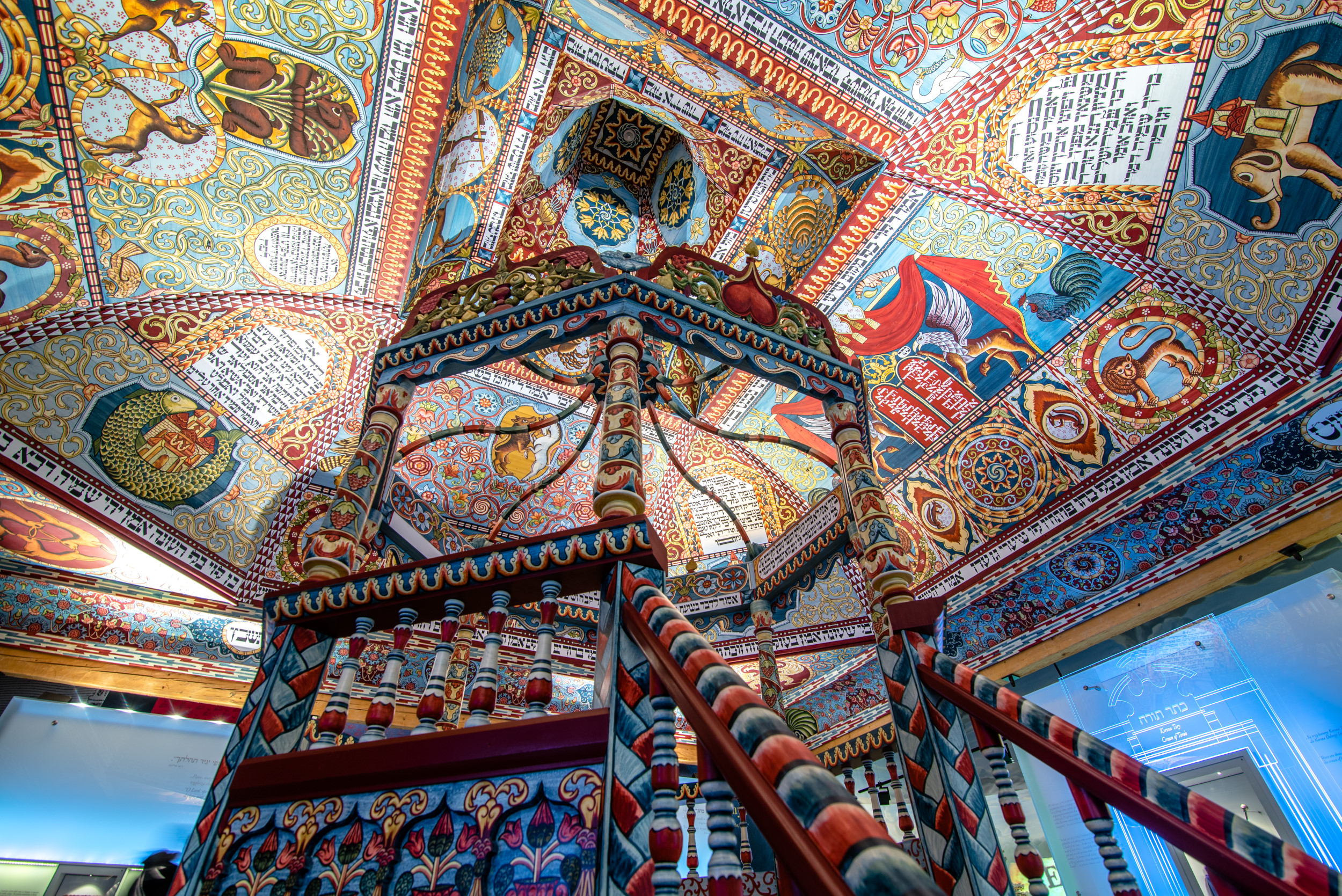 interior of  the POLIN Museum of the History of Polish Jews