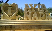 I Love Ayia Napa Sculpture