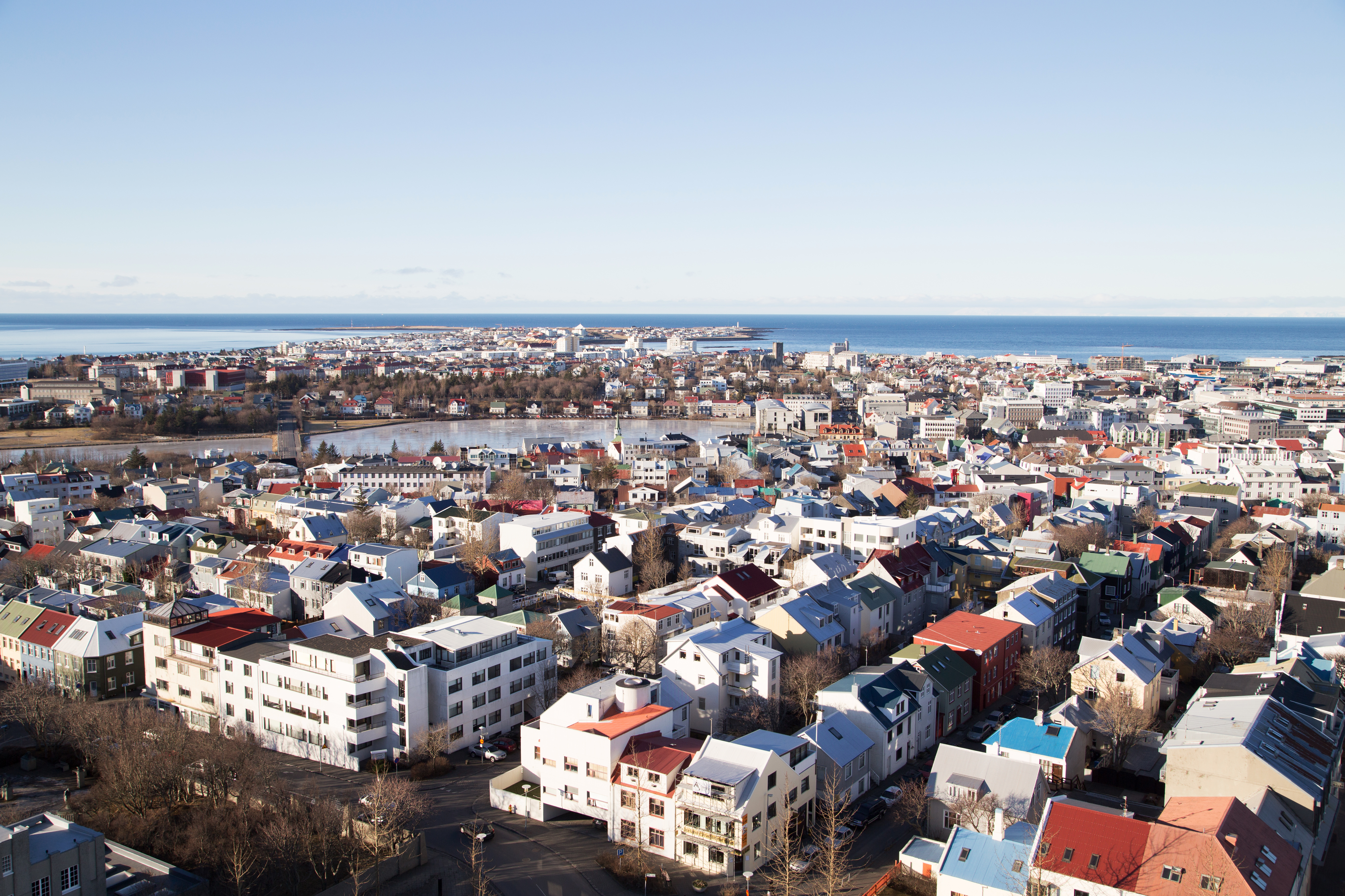 view of Reykjavik