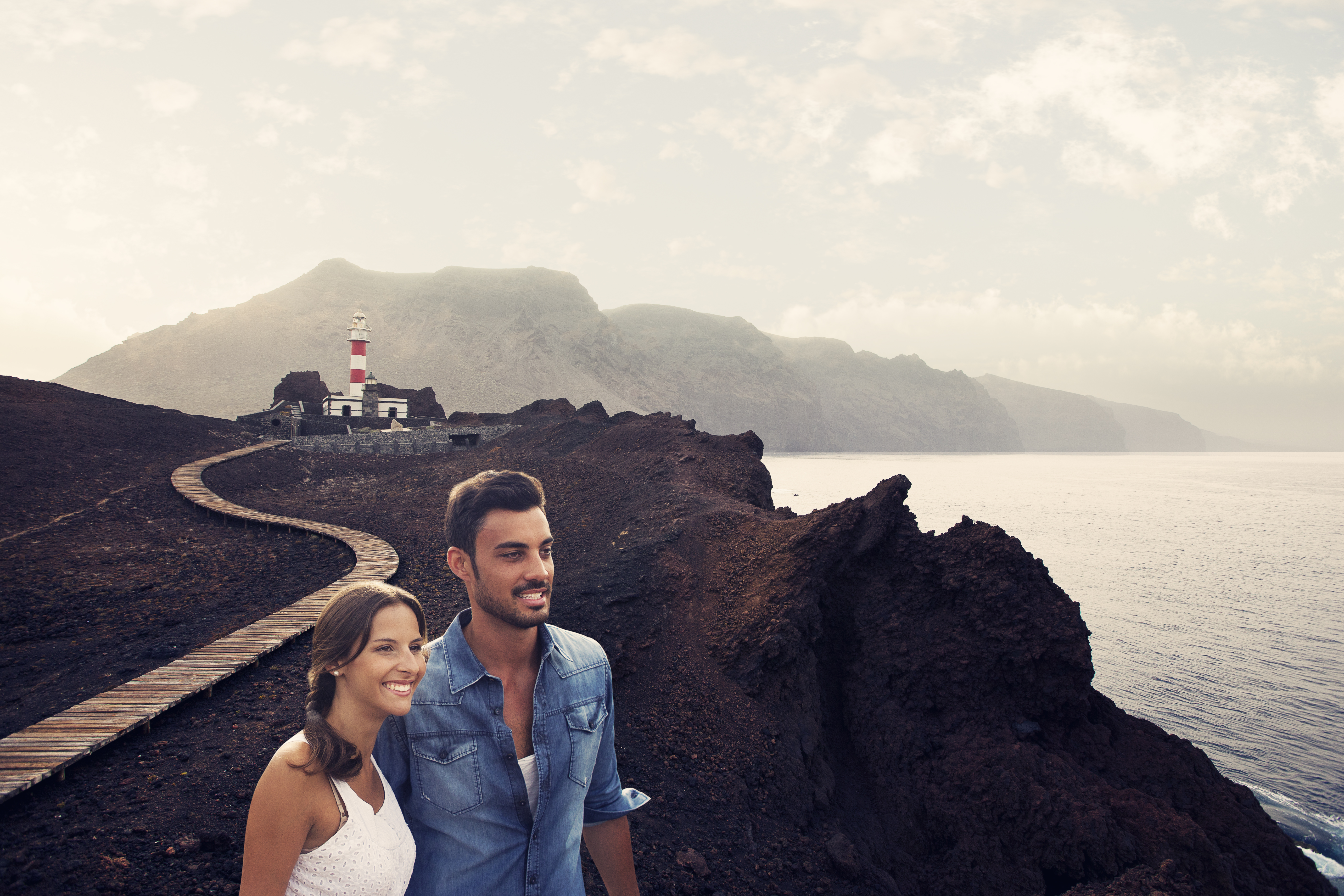 Travellers Gazing at the Sea